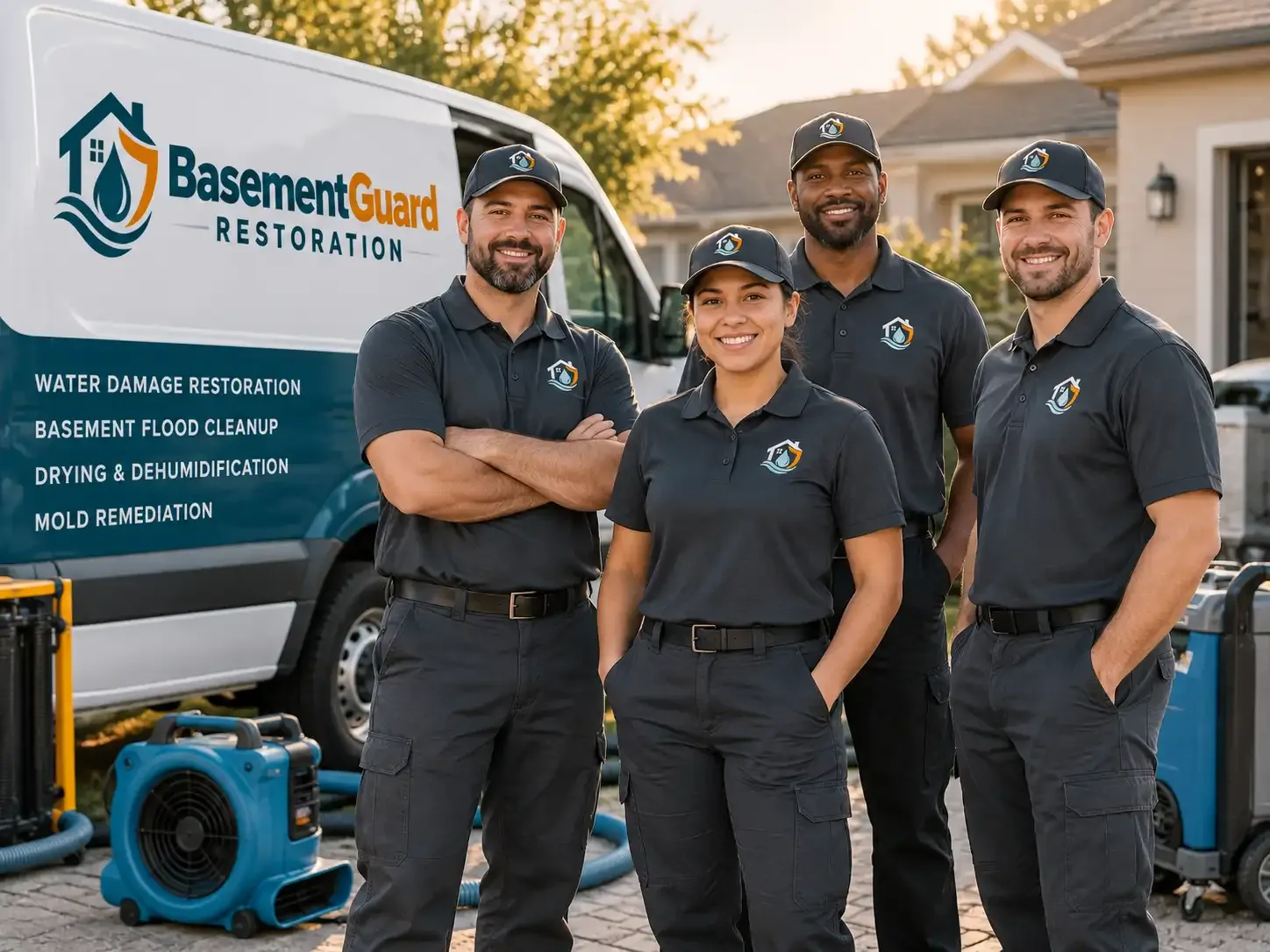 Basement Water Damage Restoration company in Waves, NC
